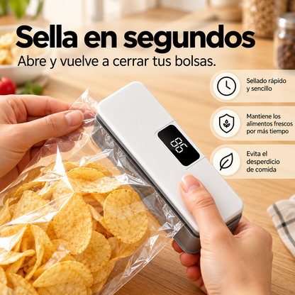Sealio™ | Sellador de Bolsas Portátil